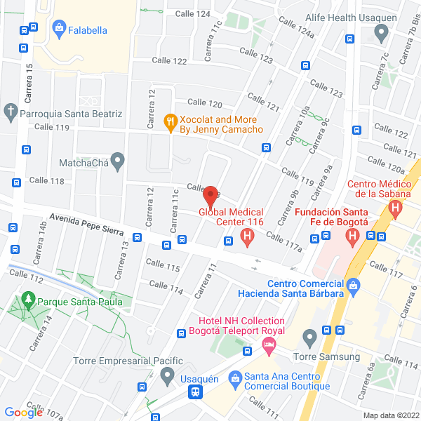 Mapa de Therapy & Motion