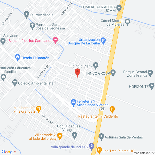 Map of Sandalias Decoradas Cartagena