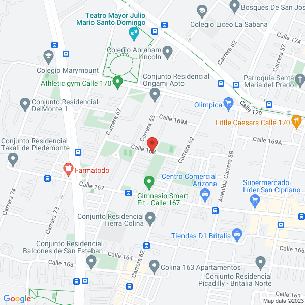 Mapa de Cosmeticos Janna