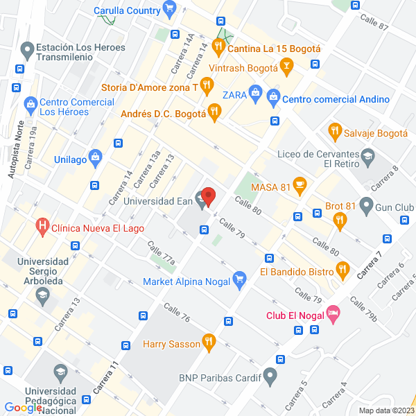 Mapa de Easy Parquing Vm