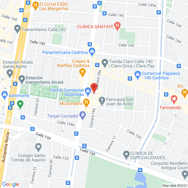 Mapa de Jose Ricardo Peluqueria