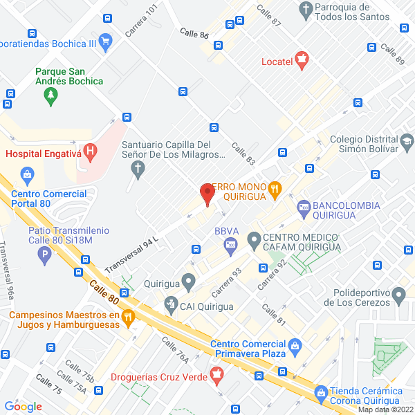 Mapa de Spa Vivir New Esthetic