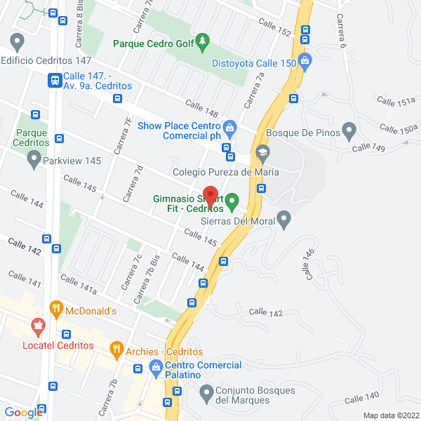 Mapa de Bosenberg Consulting