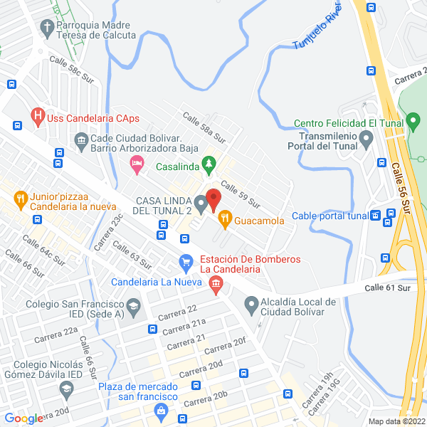 Mapa de Ángeles Cosmetics