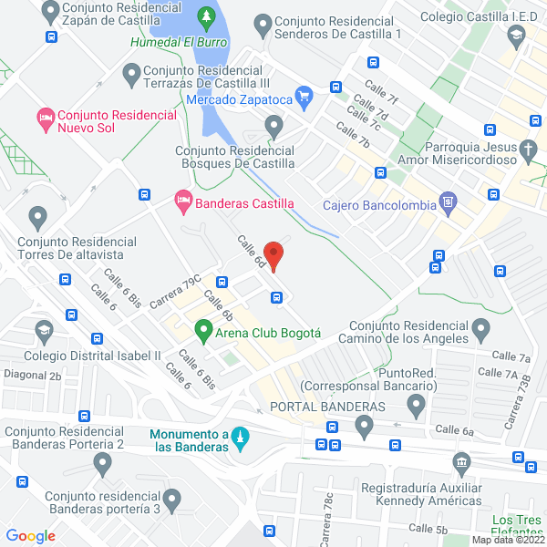 Mapa de Siempre Distribuciones S.A.S