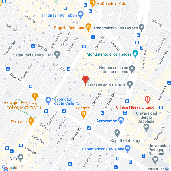 Mapa de Casa Carcel Del Conductor-Quiero Clientes