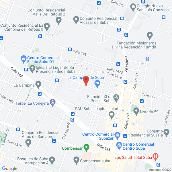 Mapa de Emerfermas En Casa Anny - Quiero Clientes