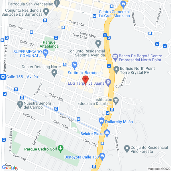 Mapa de C&C Eventos Y Recreacion