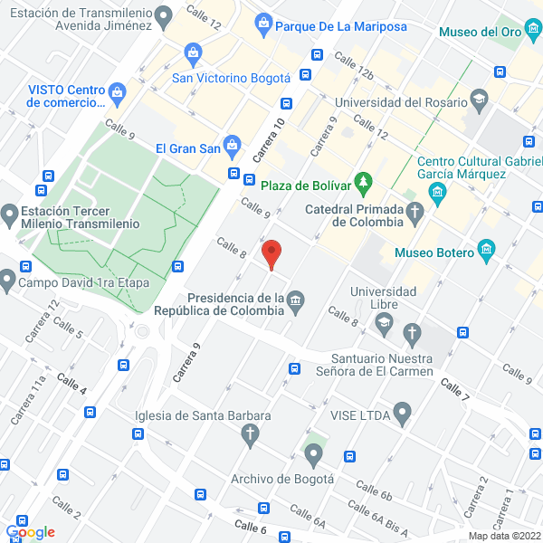 Mapa de Adda Colombia