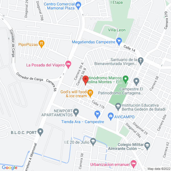 Map of Alfa Fumigaciones