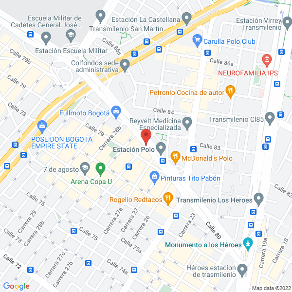 Mapa de Agromaquinaria Servitec Maruyama S.A.S