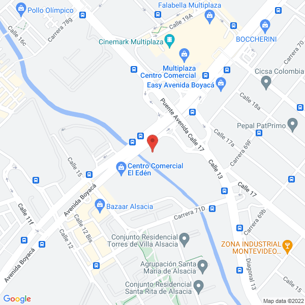Mapa de Proselec Ltda