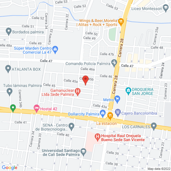 Map of Oneperez