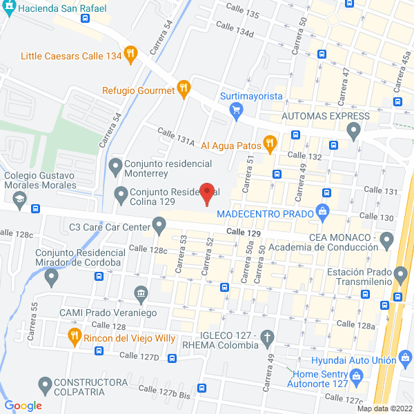 Mapa de Tu Aliado Inteligente Sas-Quiero Clientes