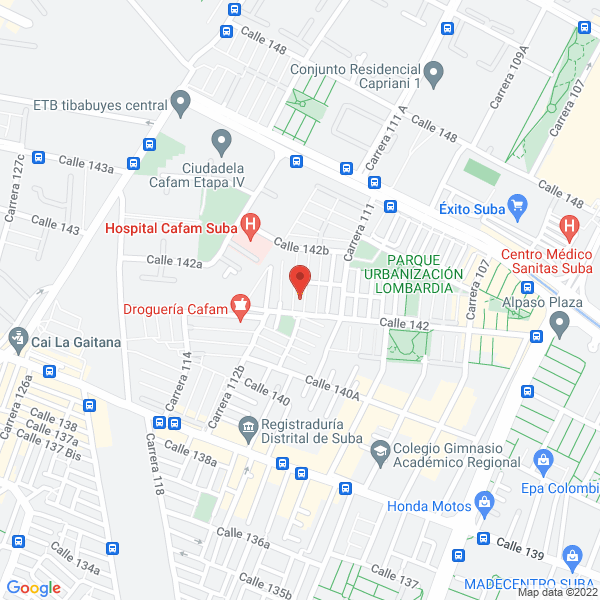 Mapa de Apple Today