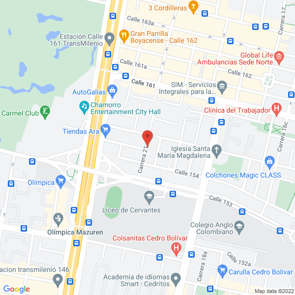 Mapa de Cookies And Cakes Design