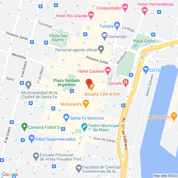Map of Patricia Espinosa
