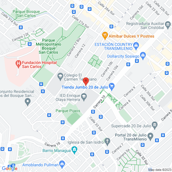 Mapa de Martin Barreto Flor Marina