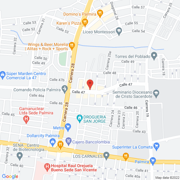 Map of Ferretería Avenia