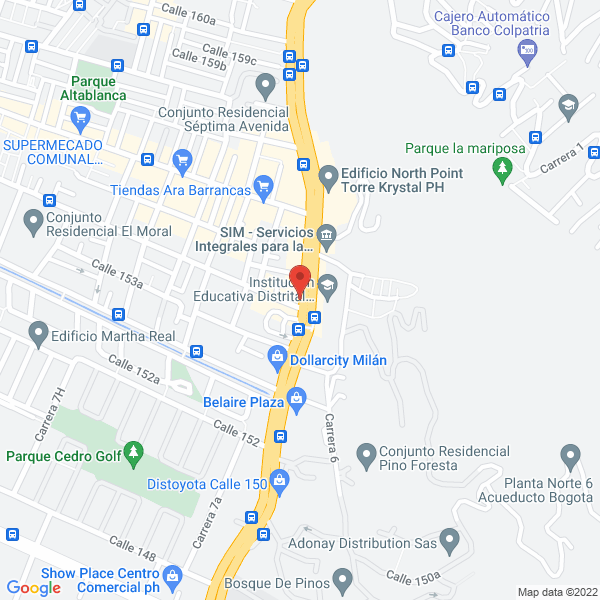 Mapa de Mecanizados Avilan