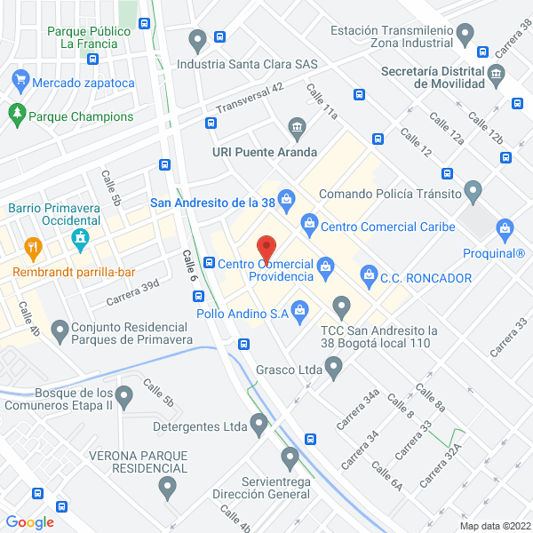 Mapa de Videorama38