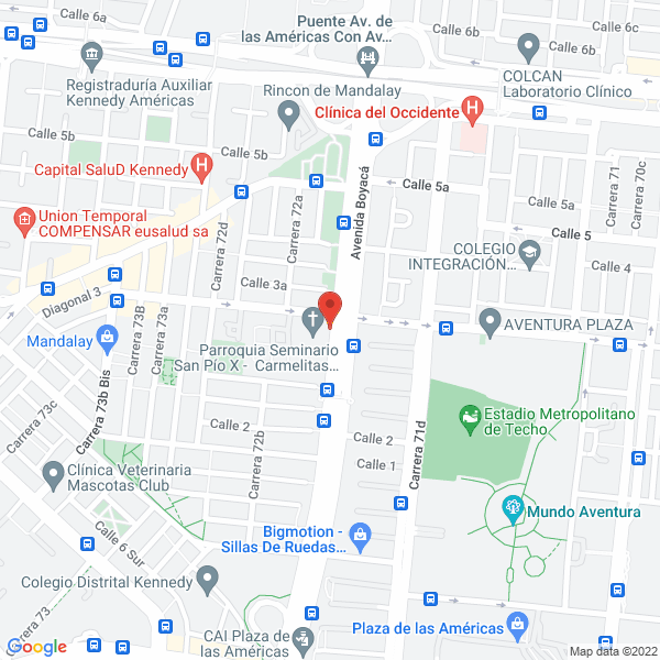 Mapa de Rosario Pastelería Y Chocolatería
