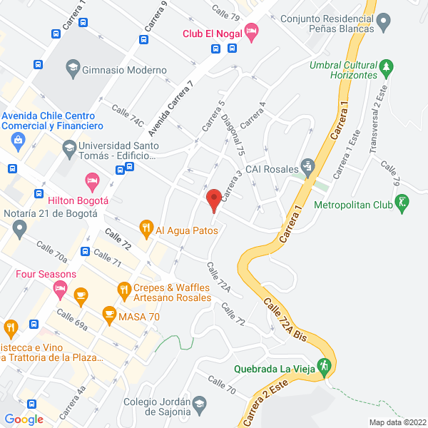 Map of Acero Lizarazo Blanca Ibeth