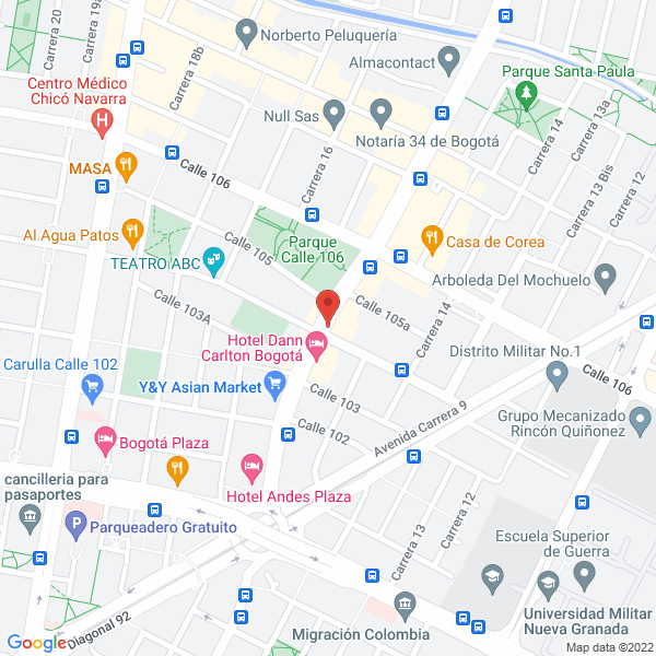 Mapa de Puyana Paz Luis Ernesto