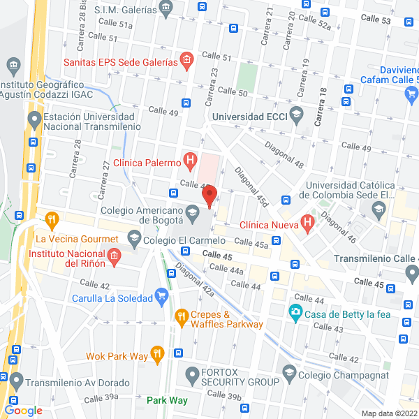 Mapa de Asadero Restaurante Brasa Santanderiana