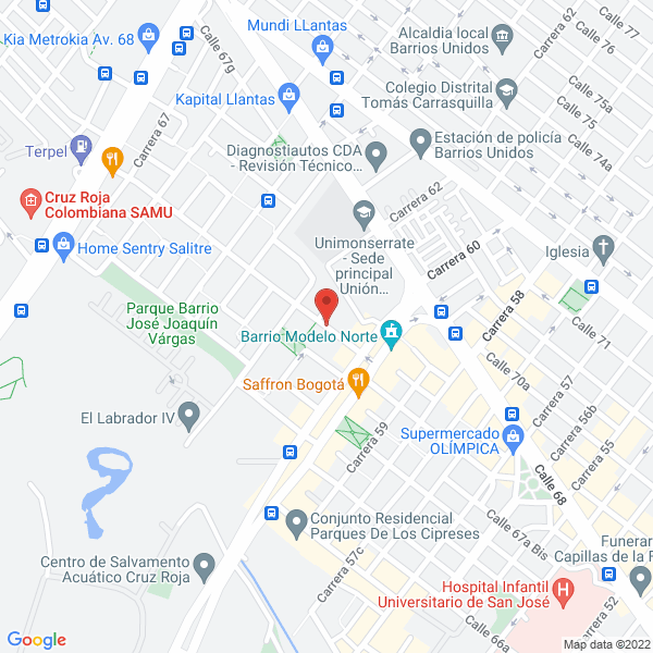 Mapa de Sala De Belleza Alba Martínez