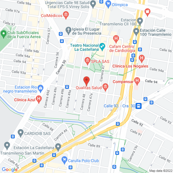 Mapa de Reme Internacional S.A.S.