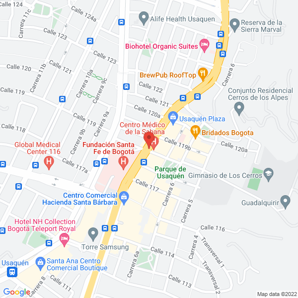 Mapa de Dr Rafael Vásquez - Quiero Clientes.