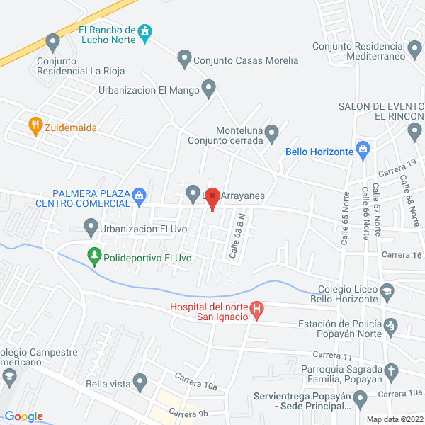 Map of Multiaseo Mariluz