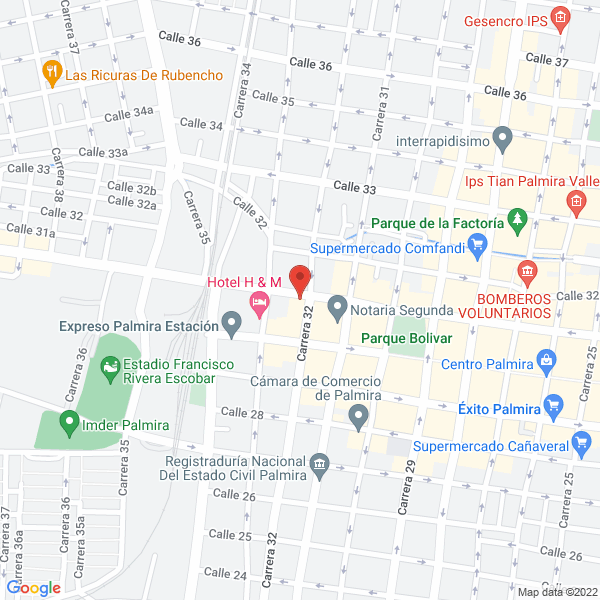 Map of Diego Fernando Martínez Cuartas