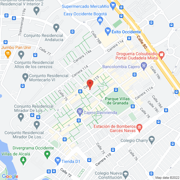 Mapa de Construyo Mi Mundo Centro De Estimulación Y Sala Cuna