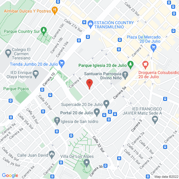 Mapa de Garcés Nieto Gustavo