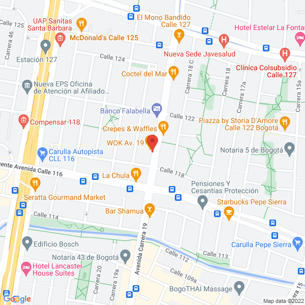 Mapa de Centro De Masaje Terapeutico
