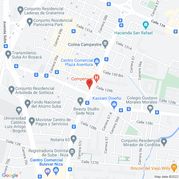 Mapa de Centro De Servicios Postales Ltda.