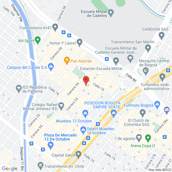 Mapa de Cerrajería Maniro