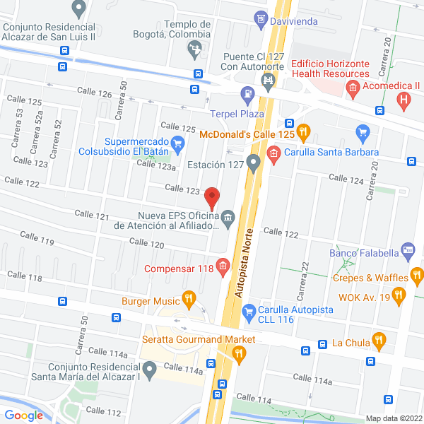 Mapa de Chc Tecnology E.U.