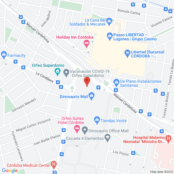 Map of Dora Kerzola - Ropa y Accesorios para Damas