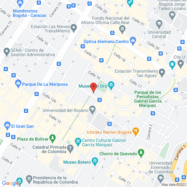 Mapa de Cobranzas Y Gestión Jurídica Ltda.