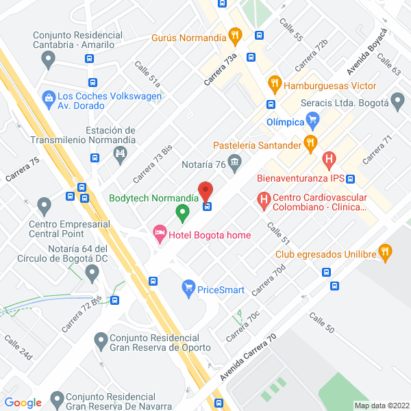 Map of Coctel Video Bar