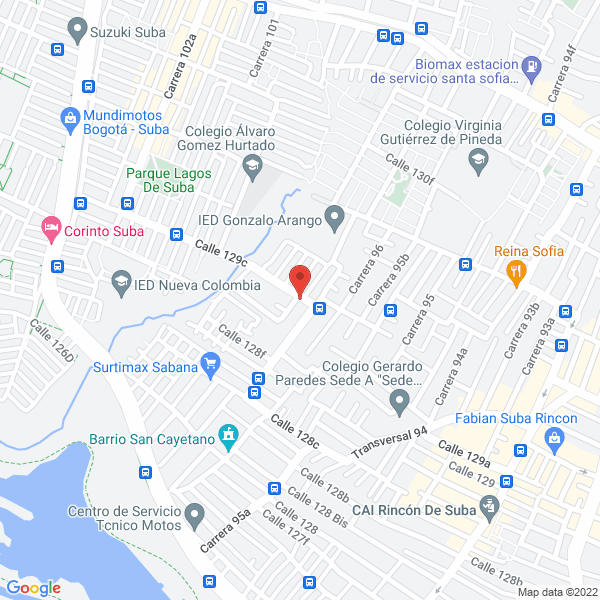 Mapa de Colegio Liceo Infantil Principe De Gales