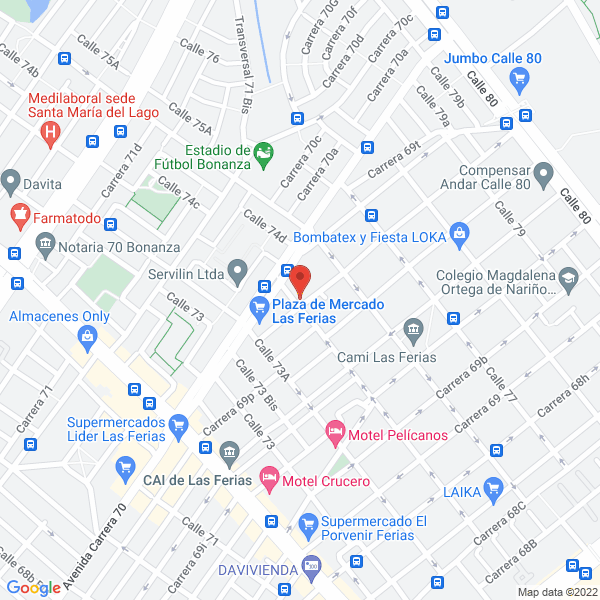 Mapa de Cobalsa Ltda
