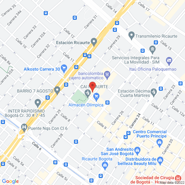 Mapa de Grupo Casaro