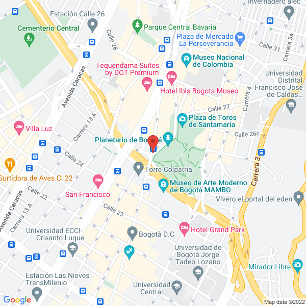Mapa de Corporacion Calidad