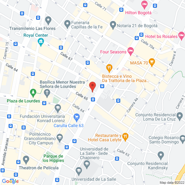 Mapa de Corporacion Centro Democratico Por Colombia
