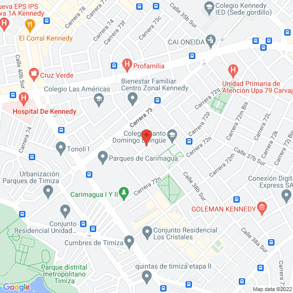 Mapa de Data & Communication Professionals Ltda.