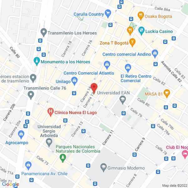 Mapa de Data Logística Ltda.